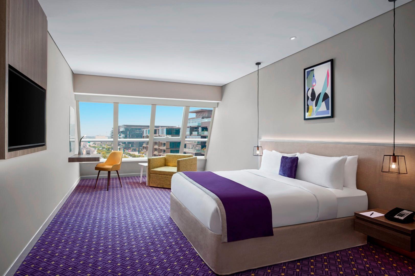 Leva Hotel Mazaya Centre Dubai Eksteriør billede
