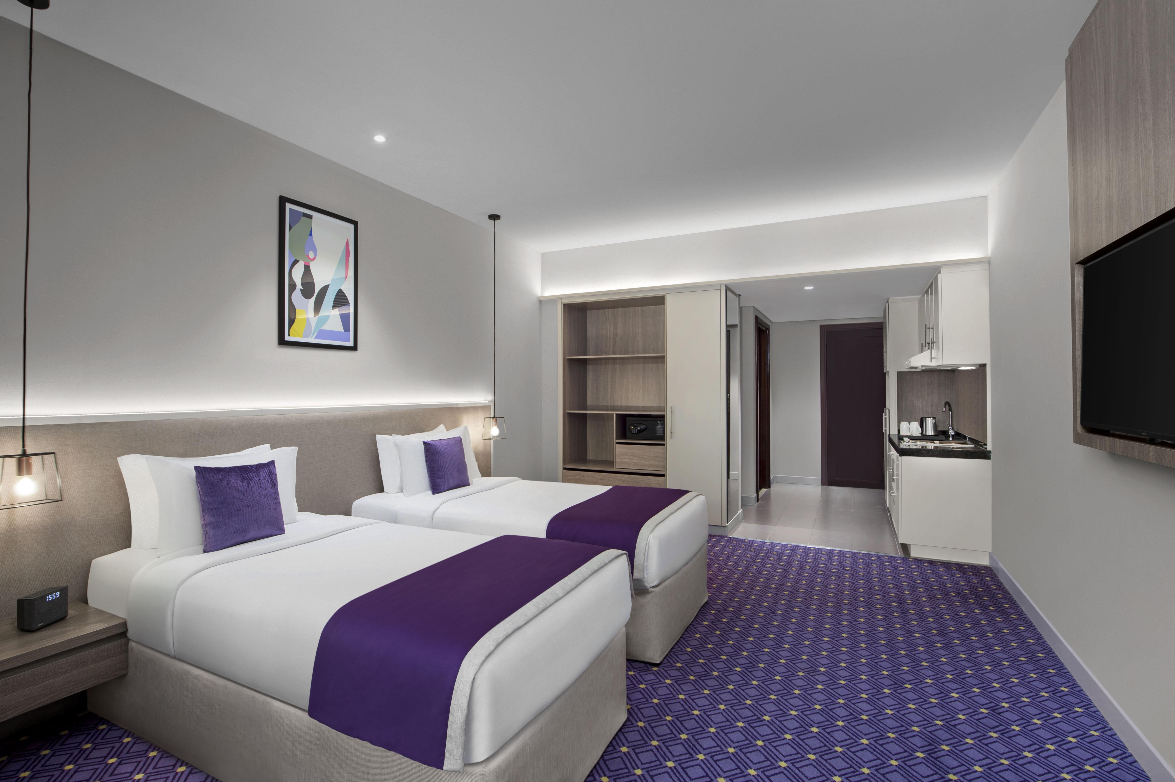 Leva Hotel Mazaya Centre Dubai Eksteriør billede