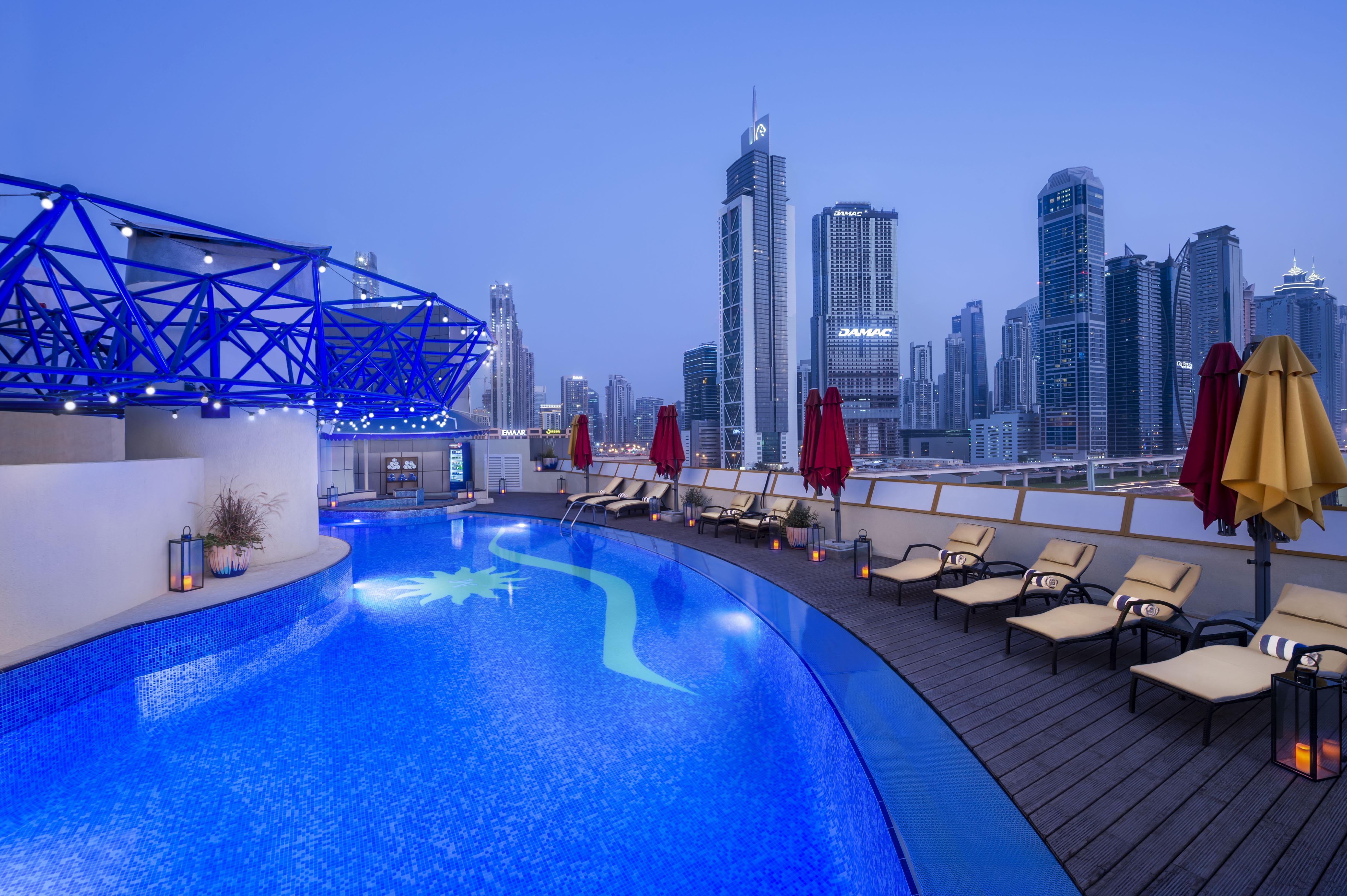 Leva Hotel Mazaya Centre Dubai Eksteriør billede