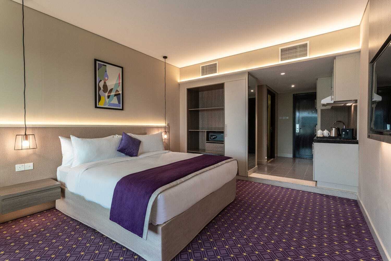 Leva Hotel Mazaya Centre Dubai Eksteriør billede